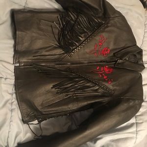 Woman’s genuine leather jacket